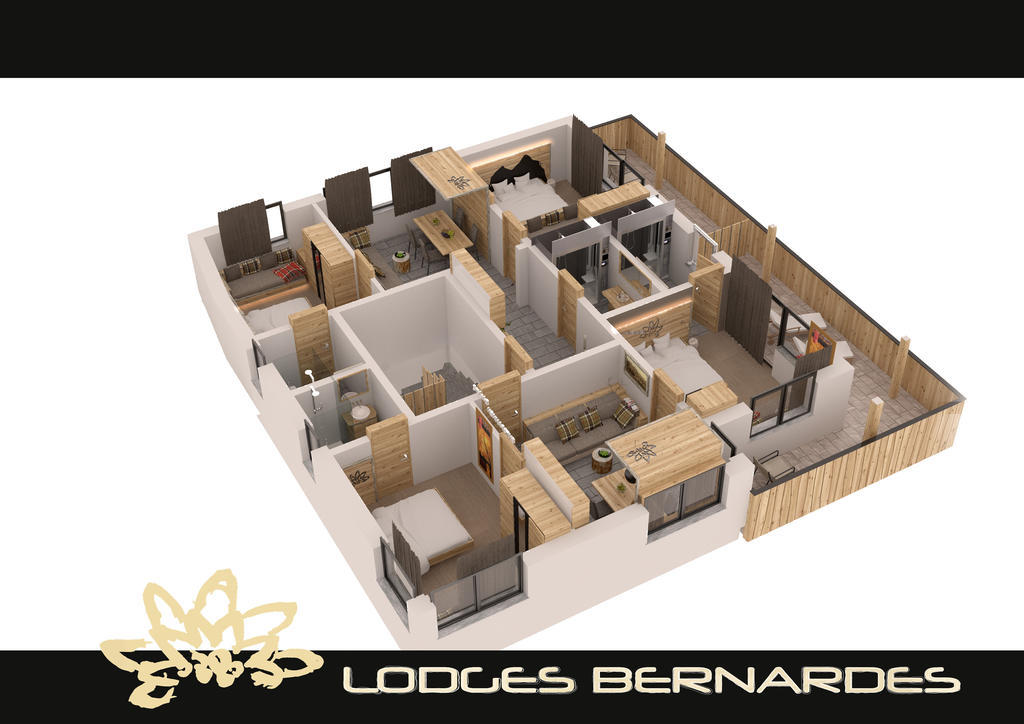 Apart Lodges Bernardes Fiss Phòng bức ảnh